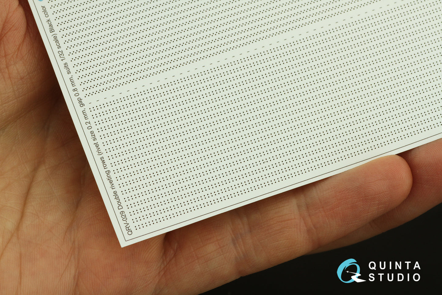 Quinta Studio QRV-029 1:32 Double riveting rows