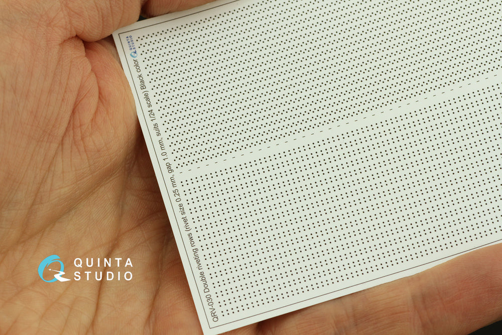 Quinta Studio QRV-030 1:24 Double riveting rows