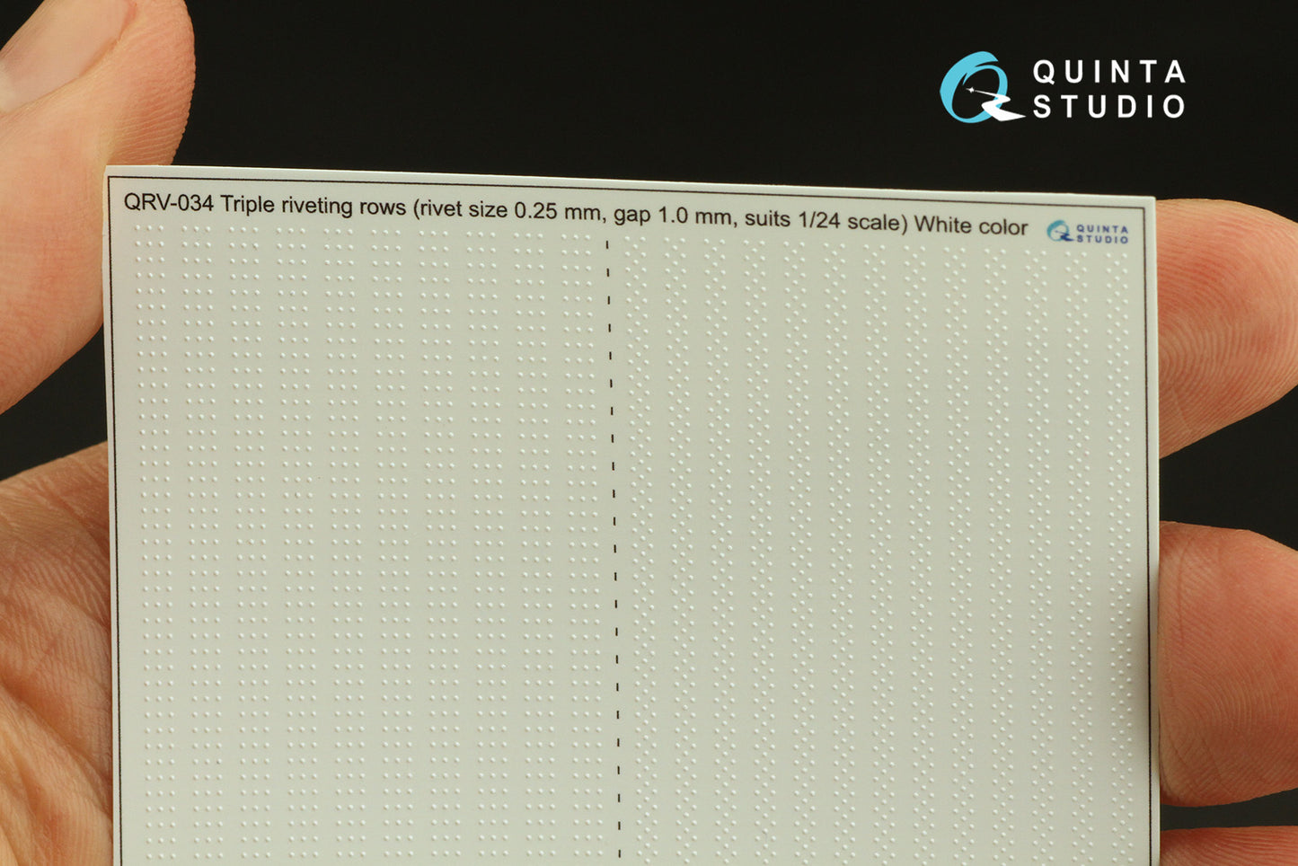 Quinta Studio QRV-034 1:24 Triple riveting rows