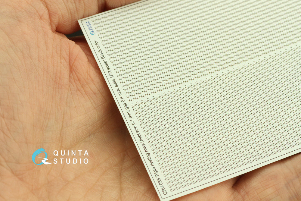Quinta Studio QRV-035 1:72 Triple riveting rows