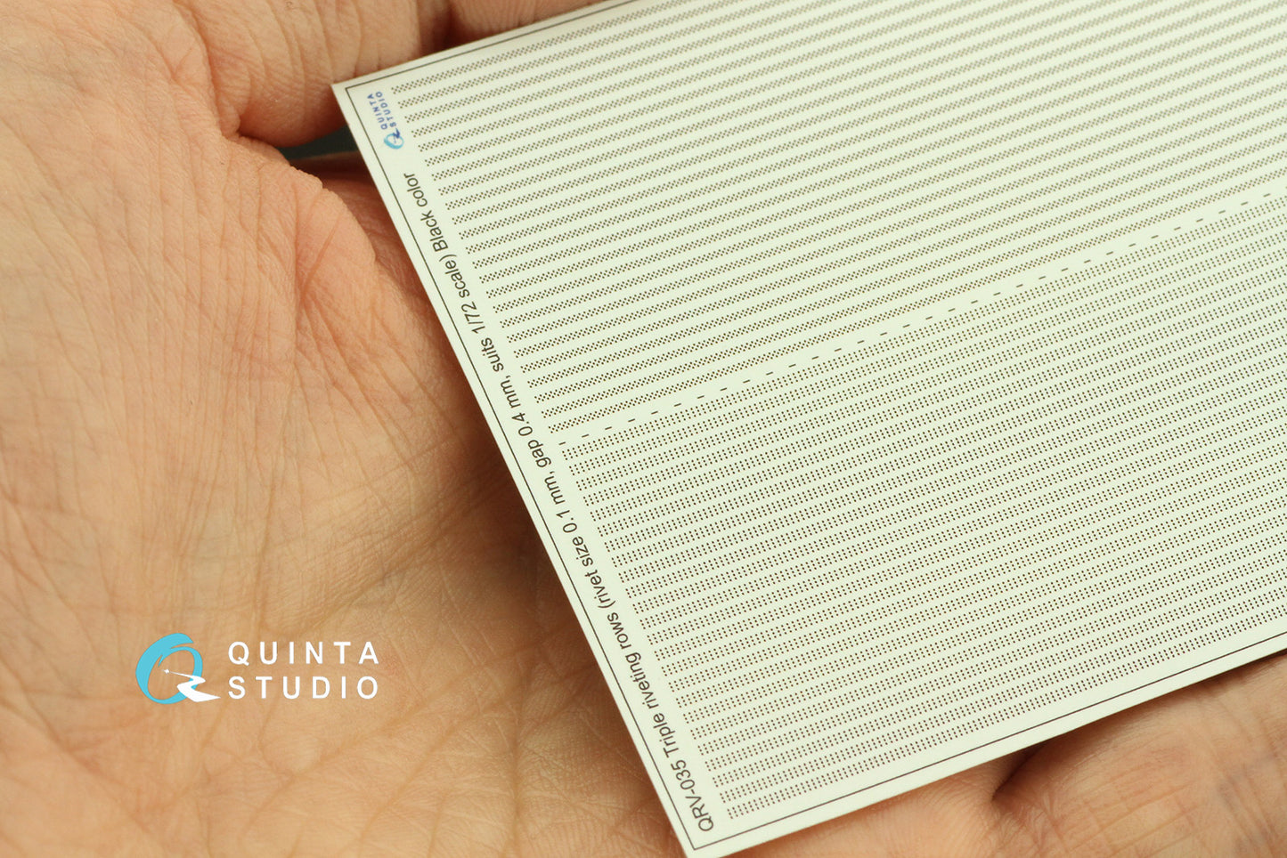 Quinta Studio QRV-035 1:72 Triple riveting rows