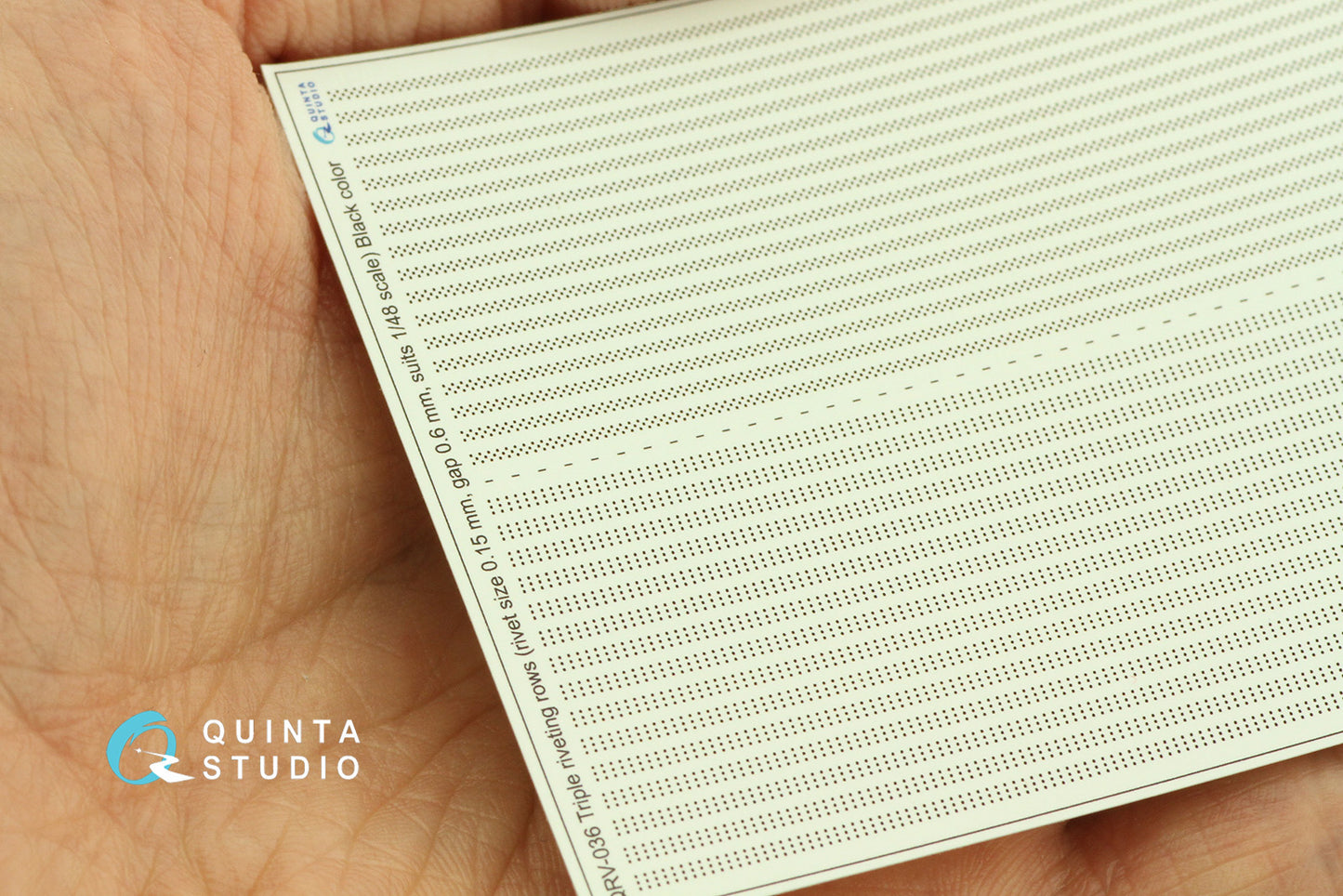 Quinta Studio QRV-036 1:48 Triple riveting rows