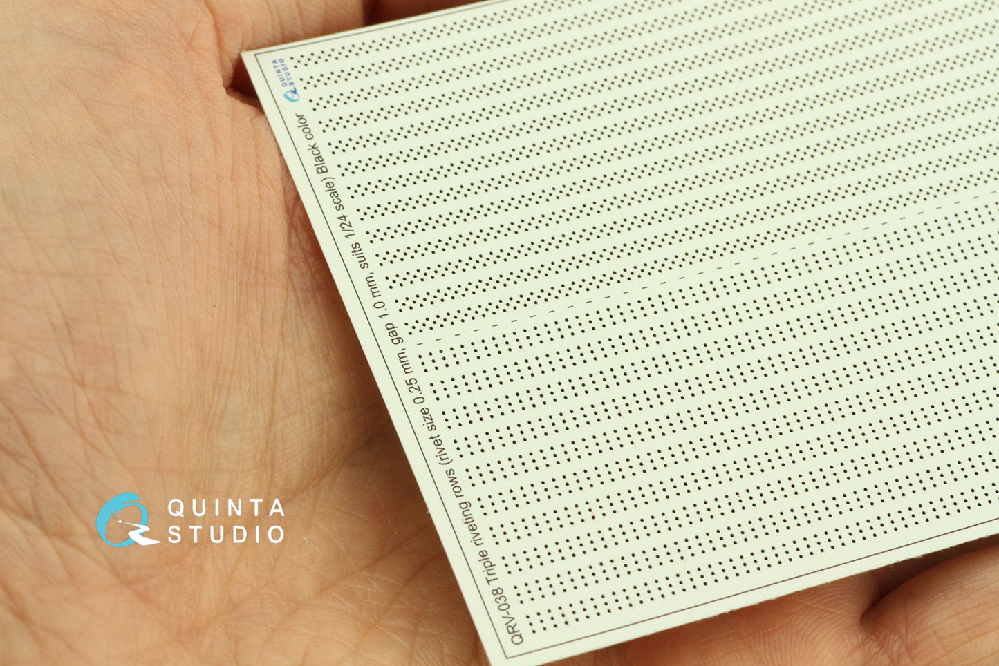 Quinta Studio QRV-038 1:24 Triple riveting rows