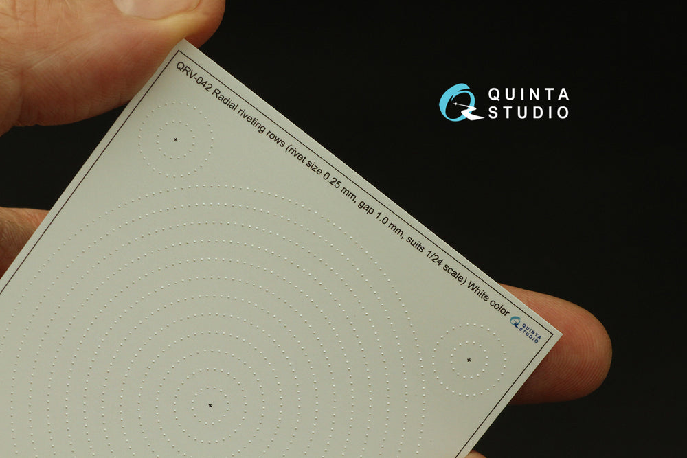 Quinta Studio QRV-042 1:24 Radial riveting rows