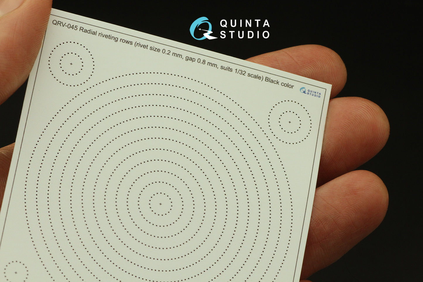 Quinta Studio QRV-045 Radial riveting rows