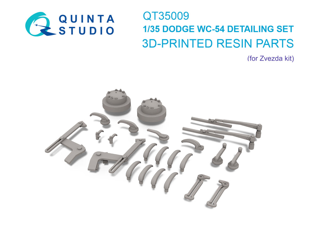 Quinta Studio QT35009 1:35 Dodge WC-54 detailing set