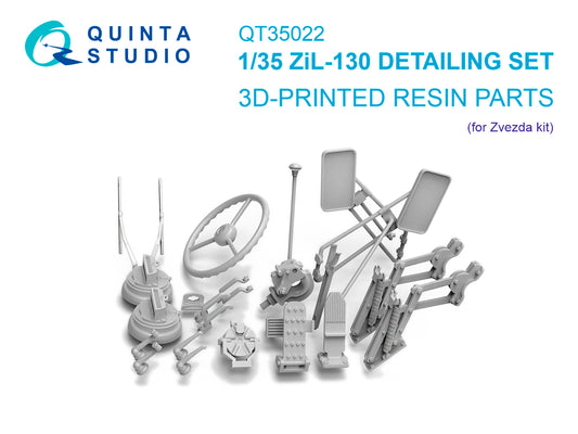 Quinta Studio QT35022 1:35 Soviet ZiL-130 detailing set