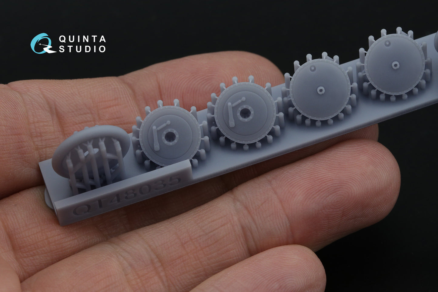 Quinta Studio QT48035 1:48 Polikarpov I-16 Wheels