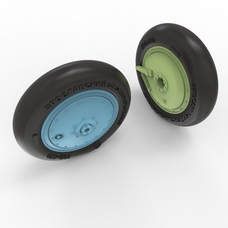 Quinta Studio QT48036 1:48 Polikarpov I-16 Wheels