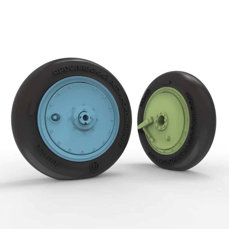 Quinta Studio QT48036 1:48 Polikarpov I-16 Wheels