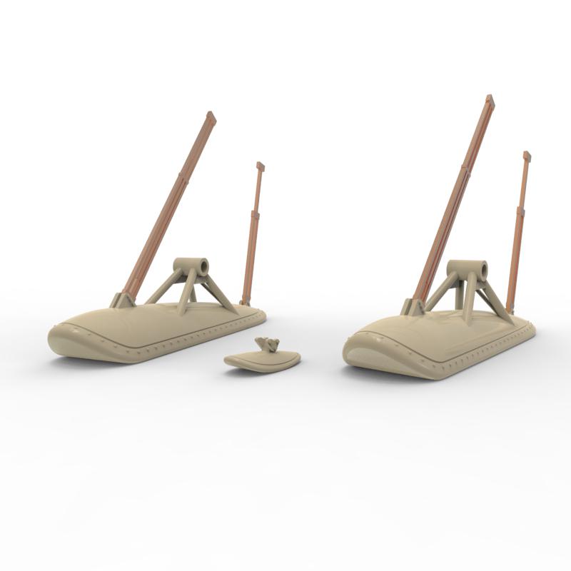 Quinta Studio QT48037 1:48 Polikarpov I-16 Ski landing gear