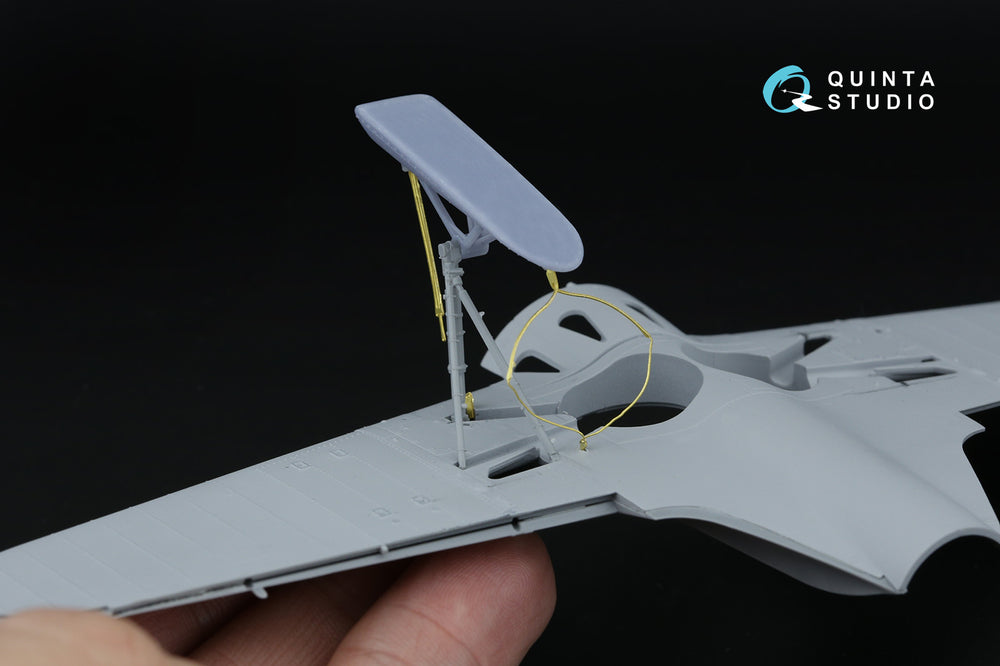 Quinta Studio QT48037 1:48 Polikarpov I-16 Ski landing gear