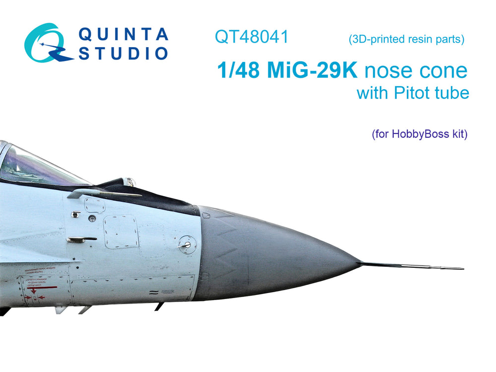 Quinta Studio QT48041 1:48 Mikoyan MiG-29K corrected nose cone
