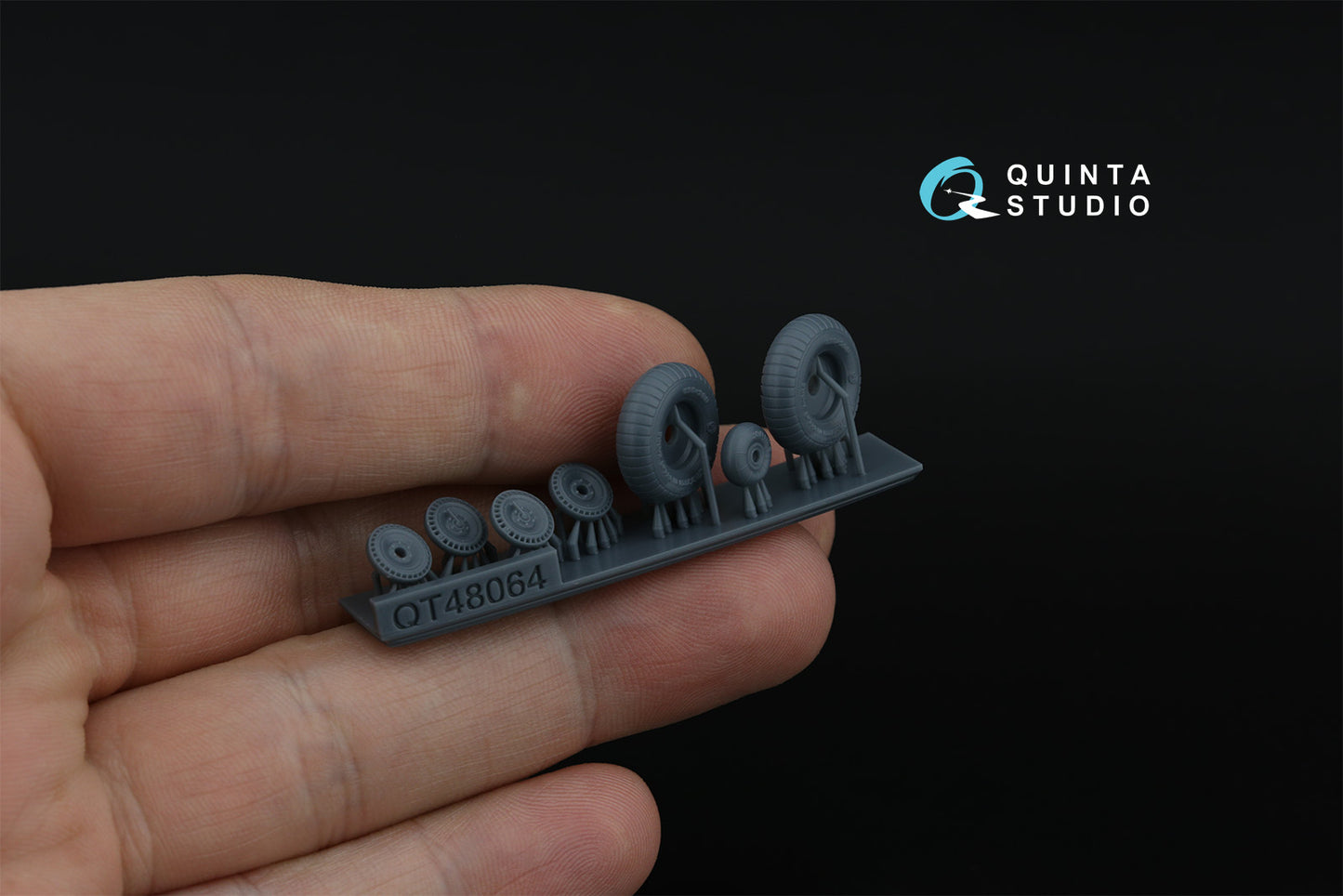 Quinta Studio QT48064 1:48 LaGG-3/MiG-3/La-5/La-7/La-9/Yak Wheels