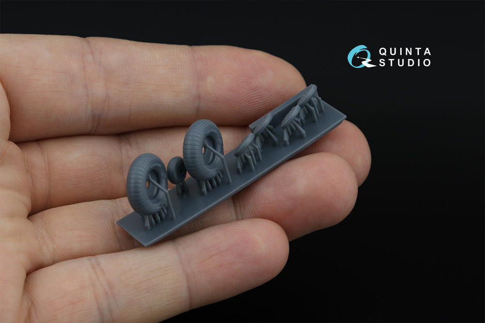 Quinta Studio QT48064 1:48 LaGG-3/MiG-3/La-5/La-7/La-9/Yak Wheels