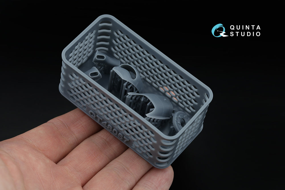 Quinta Studio QT48067 1:48 Lavochkin LaGG-3 series 66 Radiators cowls & spinner