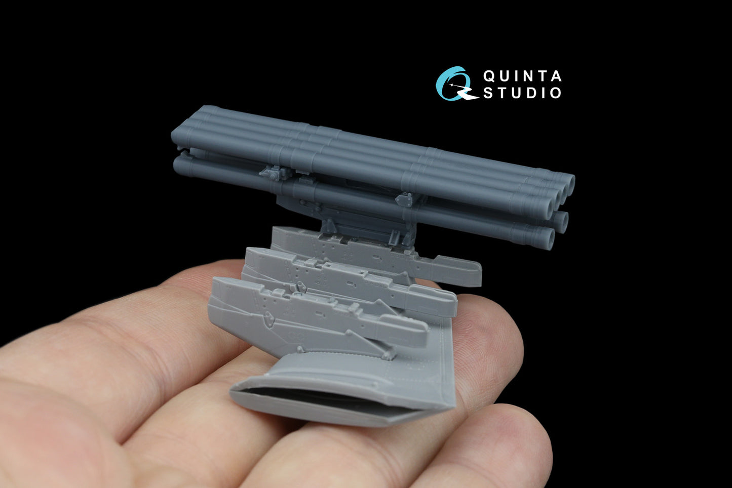 Quinta Studio QT48084 1:48 9K121 Vikhr ATGM, six-pack kit