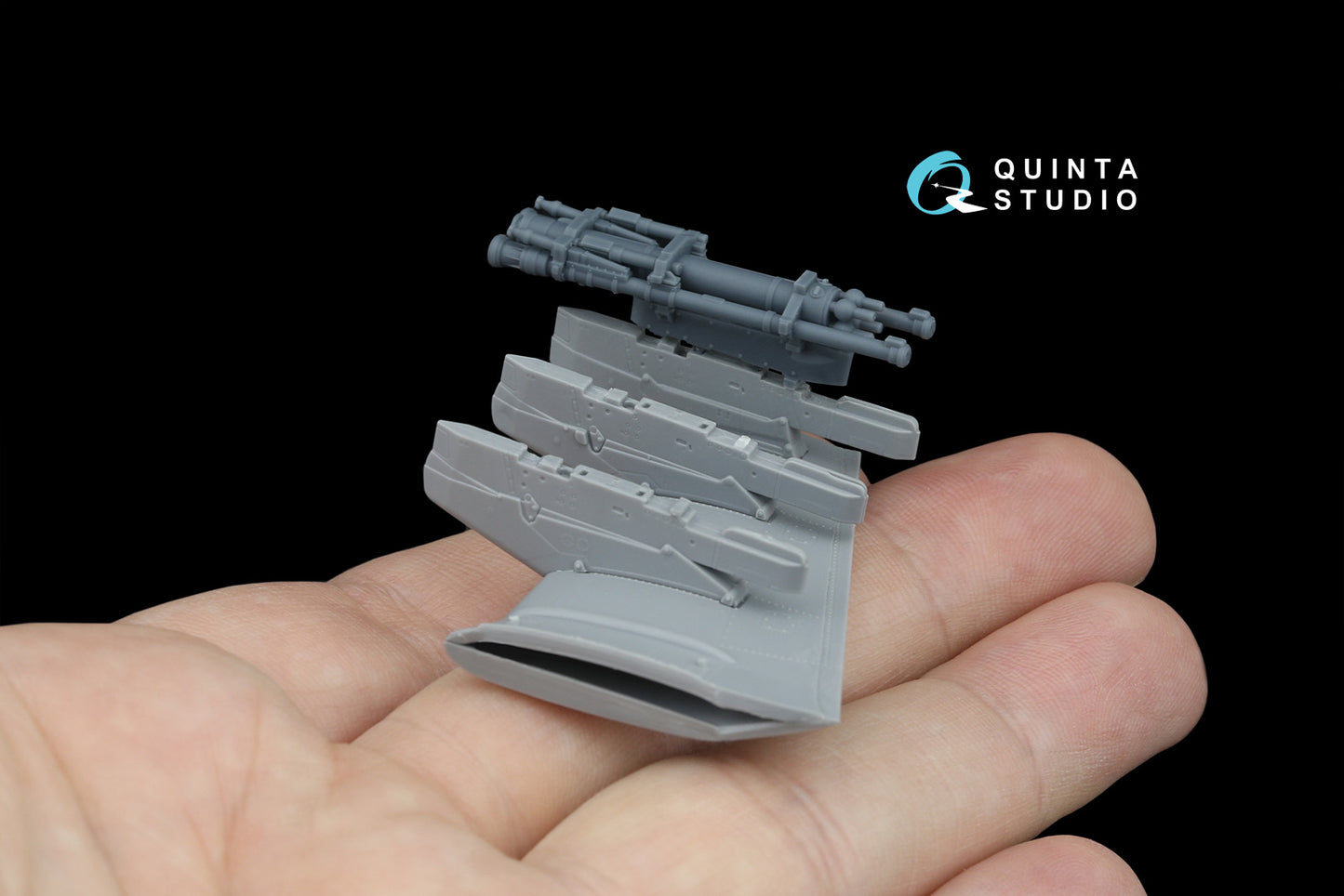 Quinta Studio QT48085 1:48 9S846 Strelets, twin launch module kit