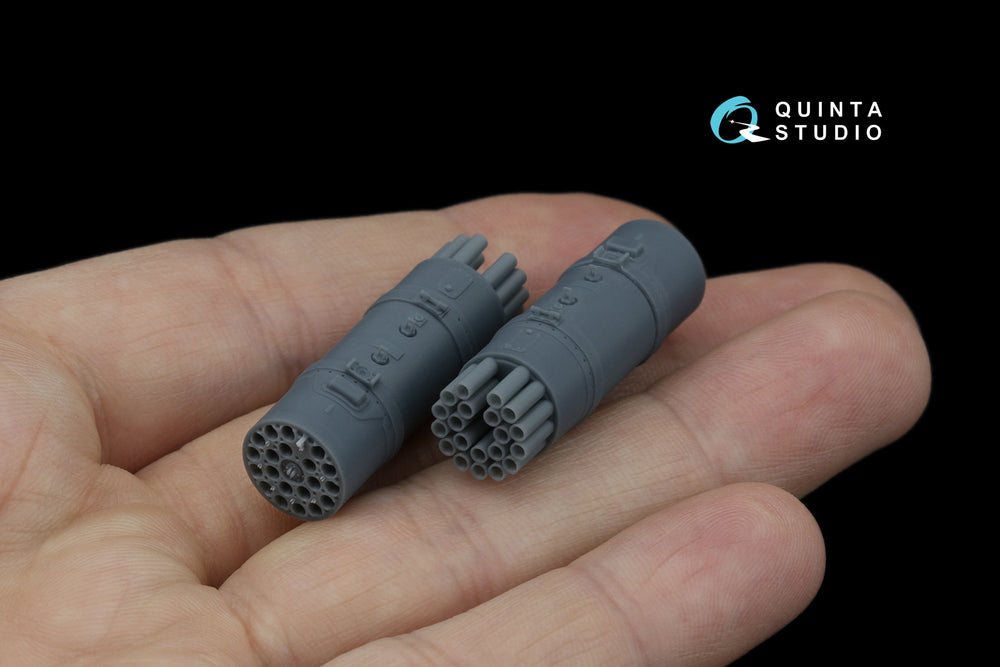 Quinta Studio QT48087 1:48 B-8V20A rocket pods, 2 pcs