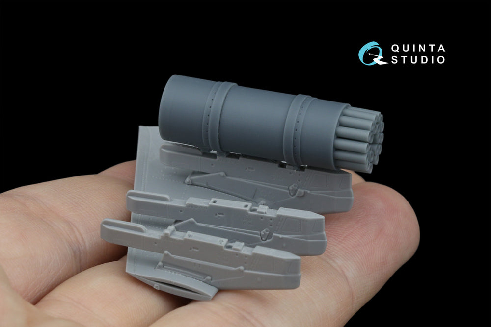 Quinta Studio QT48087 1:48 B-8V20A rocket pods, 2 pcs