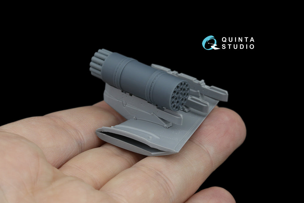 Quinta Studio QT48087 1:48 B-8V20A rocket pods, 2 pcs