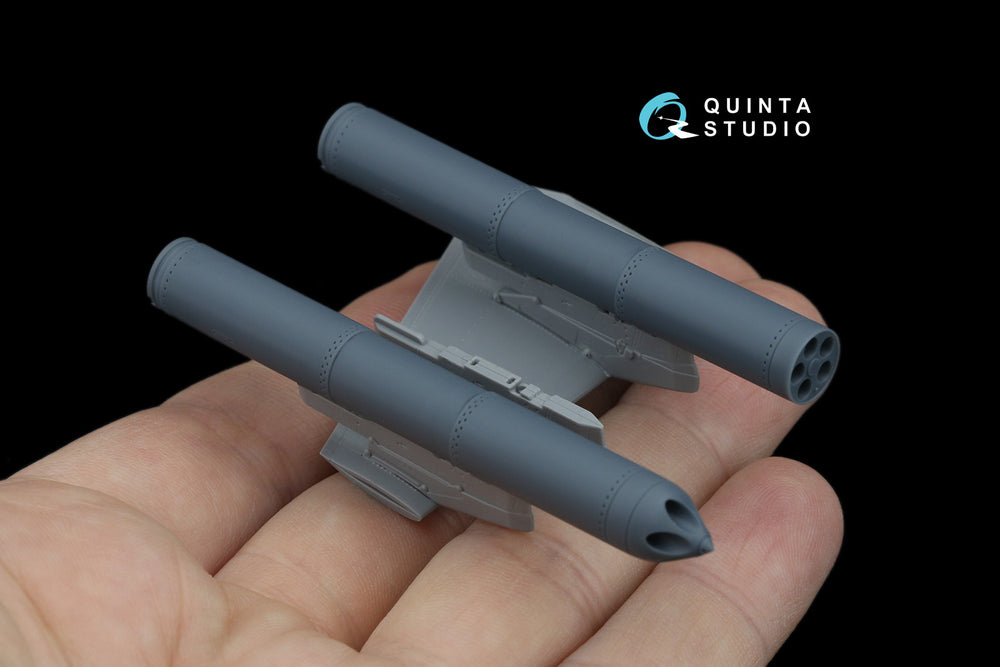 Quinta Studio QT48088 1:48 B-13L5 rocket pods, 2 pcs