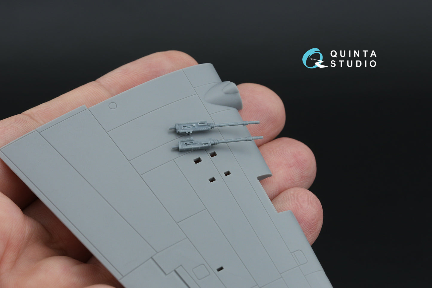 Quinta Studio QT48126 1:48 Browning Mk.II Machine gun, 4 pcs