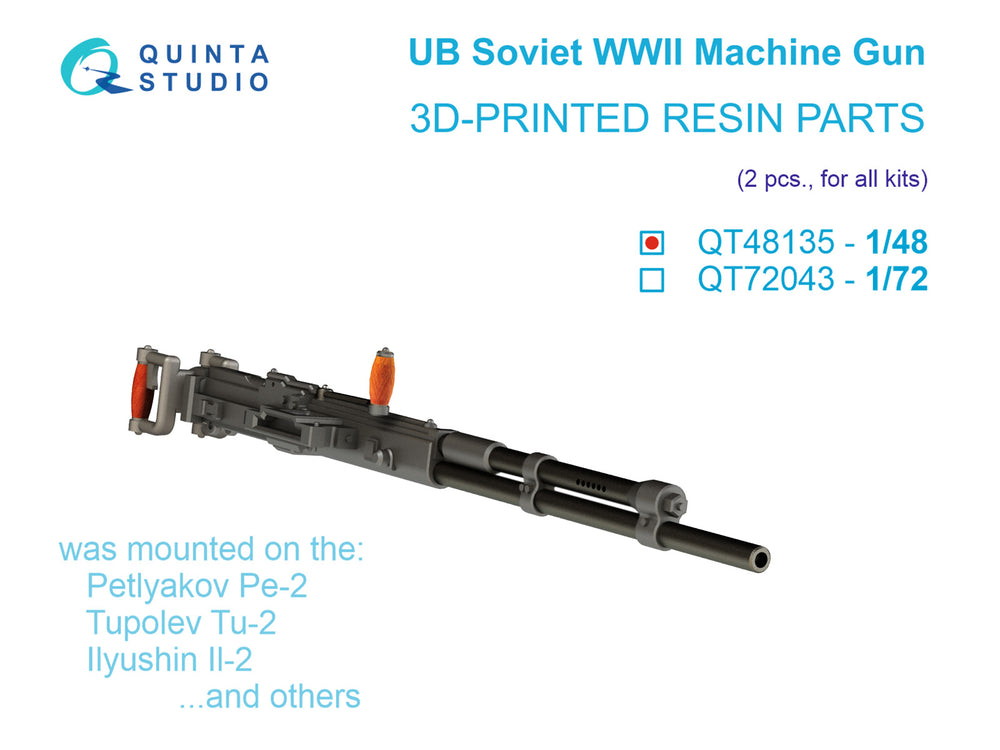 Quinta Studio QT48135 1:48 UB Machine Gun
