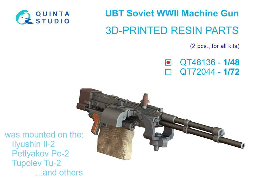 Quinta Studio QT48136 1:48 UBT Machine Gun