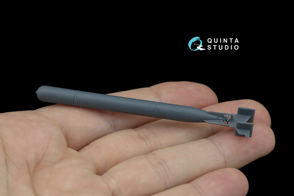 Quinta Studio QT72010 1:72 Italian WWII aircraft torpedo F200-450