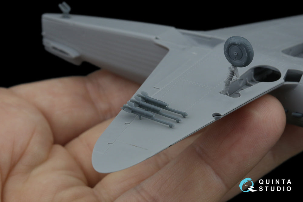 Quinta Studio QT72013 1:72 RS-82 Rockets with RO-82 launchers, 10 pcs