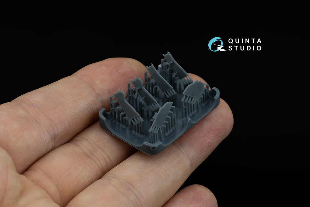 Quinta Studio QT72015 1:72 Yakovlev Yak-1 Undercarriage covers