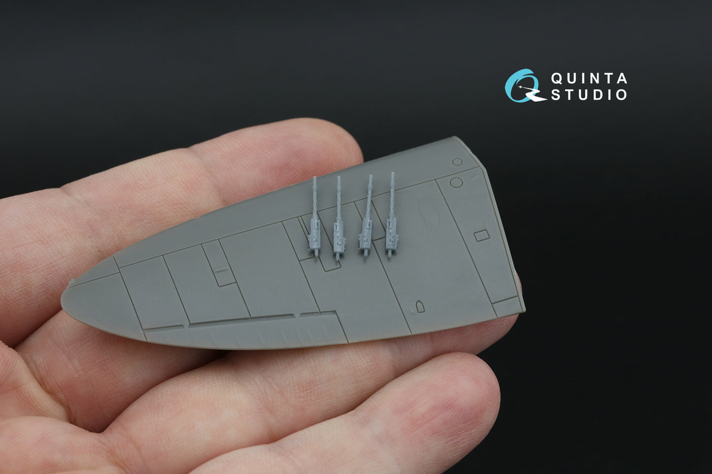 Quinta Studio QT72019 1:72 Browning Mk.II Machine gun, 4 pcs