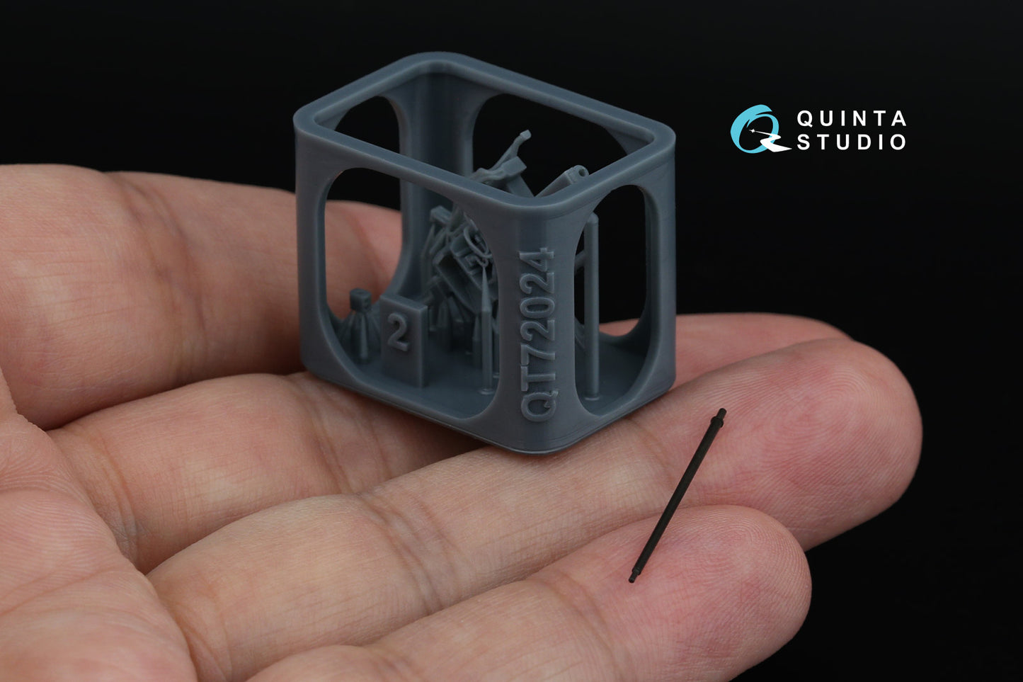 Quinta Studio QT72024 1:72 Kamov Ka-52 2A42 gun with metal barrel