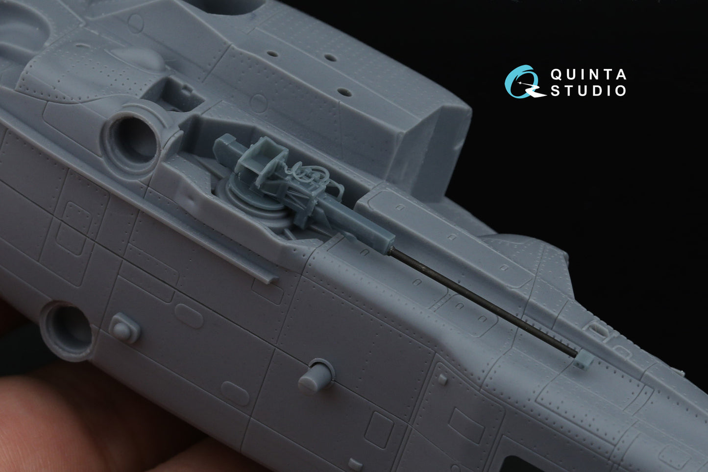 Quinta Studio QT72024 1:72 Kamov Ka-52 2A42 gun with metal barrel