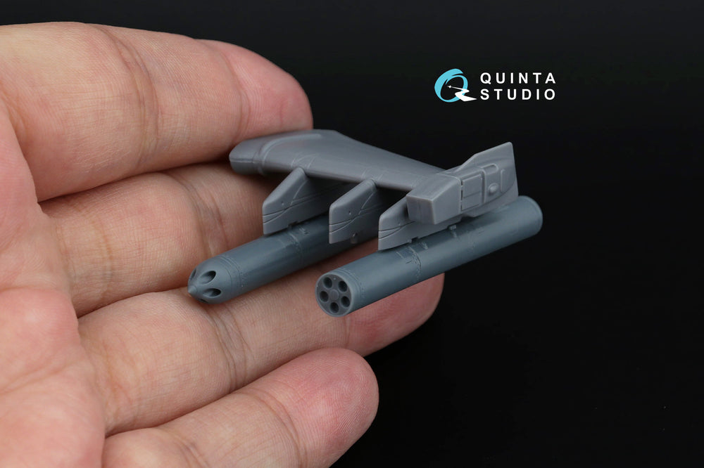 Quinta Studio QT72026 1:72 B-13L5 rocket pods, 2 pcs