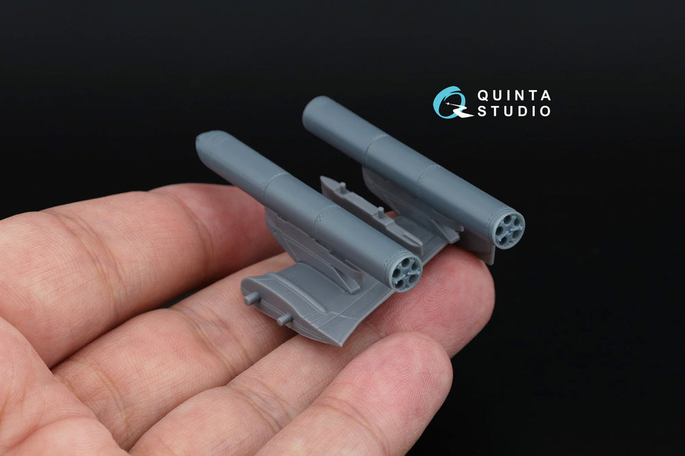Quinta Studio QT72026 1:72 B-13L5 rocket pods, 2 pcs