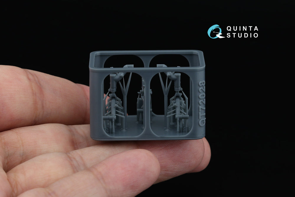 Quinta Studio QT72028 1:72 Kamov Ka-52 Landing Gear Struts