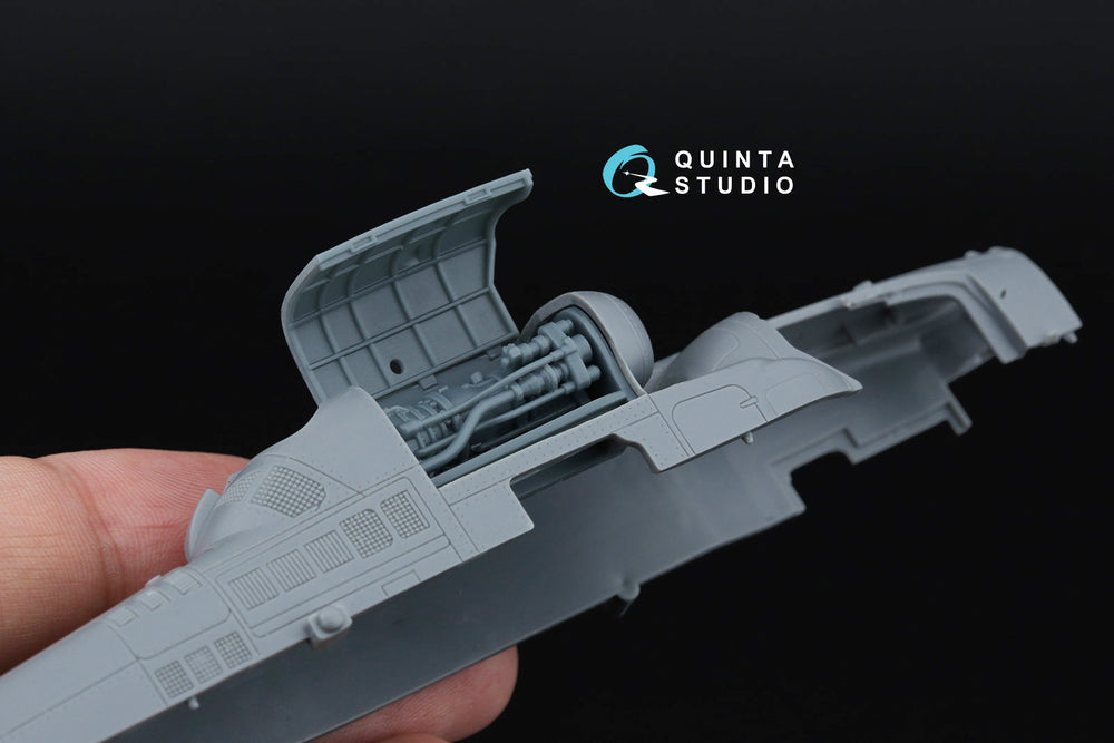 Quinta Studio QT72029 1:72 Kamov Ka-52/Ka-52M Engine with bay & cover, portside