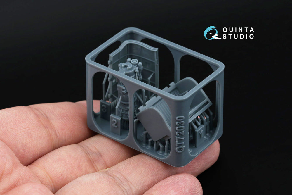 Quinta Studio QT72030 1:72 Kamov Ka-52/Ka-52M Engine with bay & cover, starboard