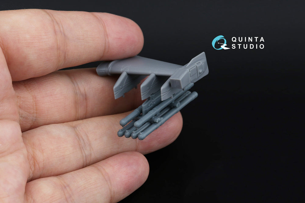 Quinta Studio QT72032 1:72 9K121 Vikhr ATGM, six-pack kit