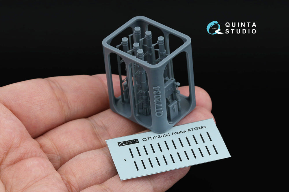 Quinta Studio QT72034 1:72 9M120 Ataka ATGM, six-pack kit