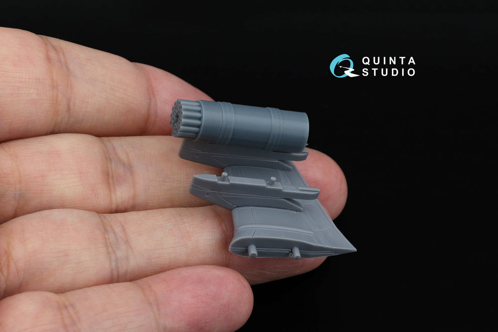 Quinta Studio QT72035 1:72 B-8V20A rocket pods, 2 pcs