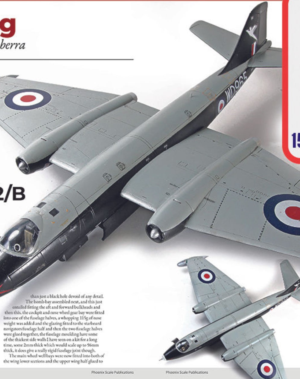 Phoenix Scale Publications R2RBLACK01 English Electric Canberra part 1