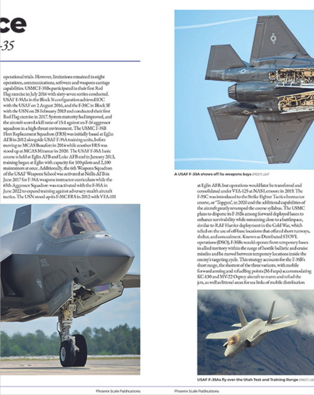 Phoenix Scale R2RBLUE04 Lockheed F-35 Lightning II Andy Evans