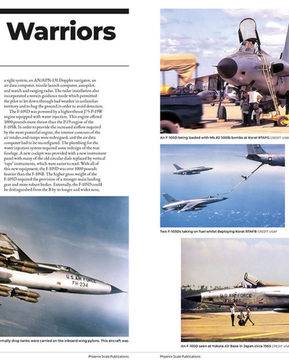 Phoenix Scale R2RRED04 F-105 Thunderchief Andy Evans