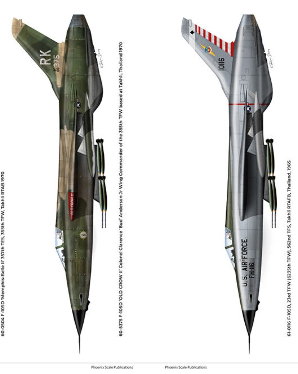 Phoenix Scale R2RRED04 F-105 Thunderchief Andy Evans