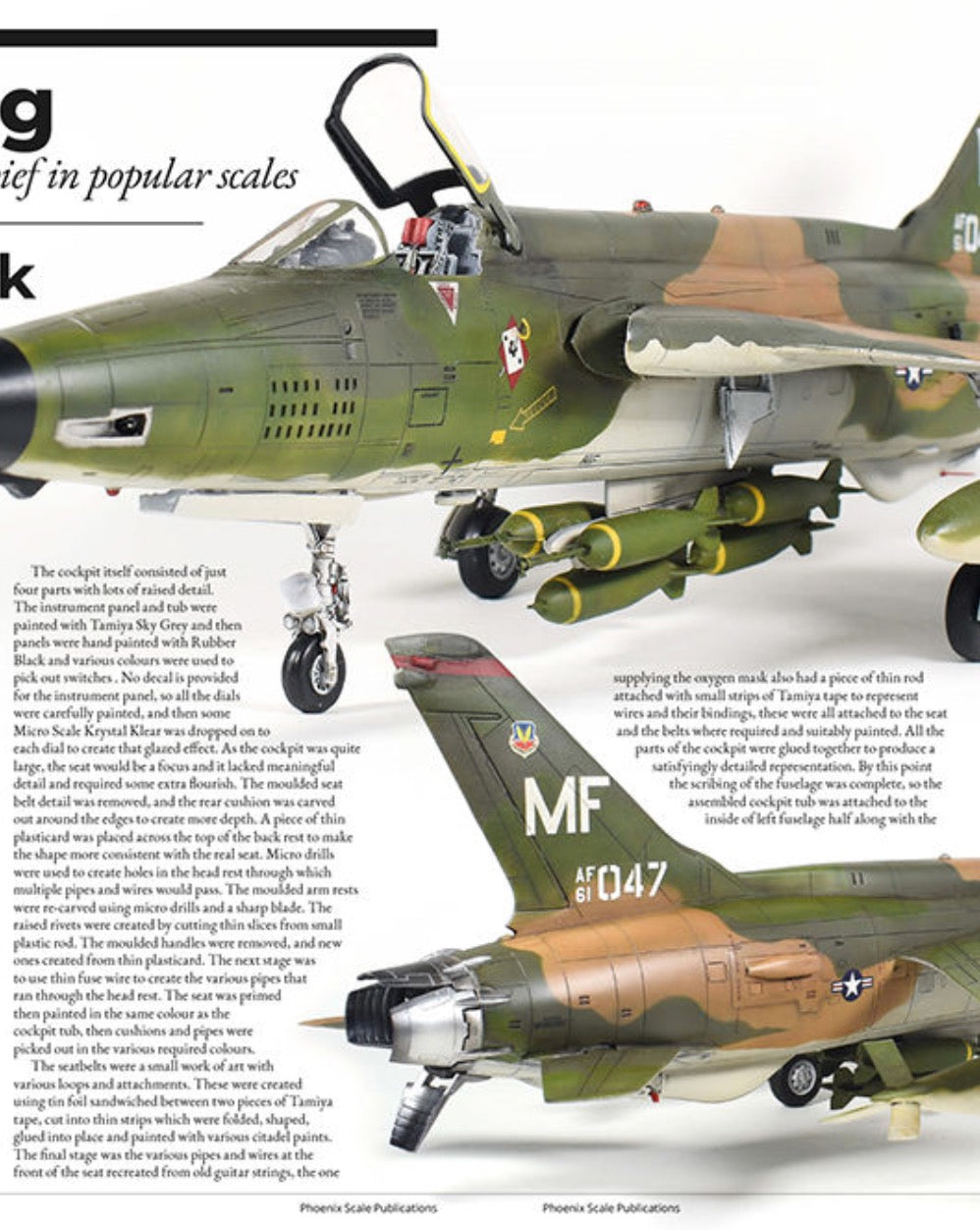 Phoenix Scale R2RRED04 F-105 Thunderchief Andy Evans