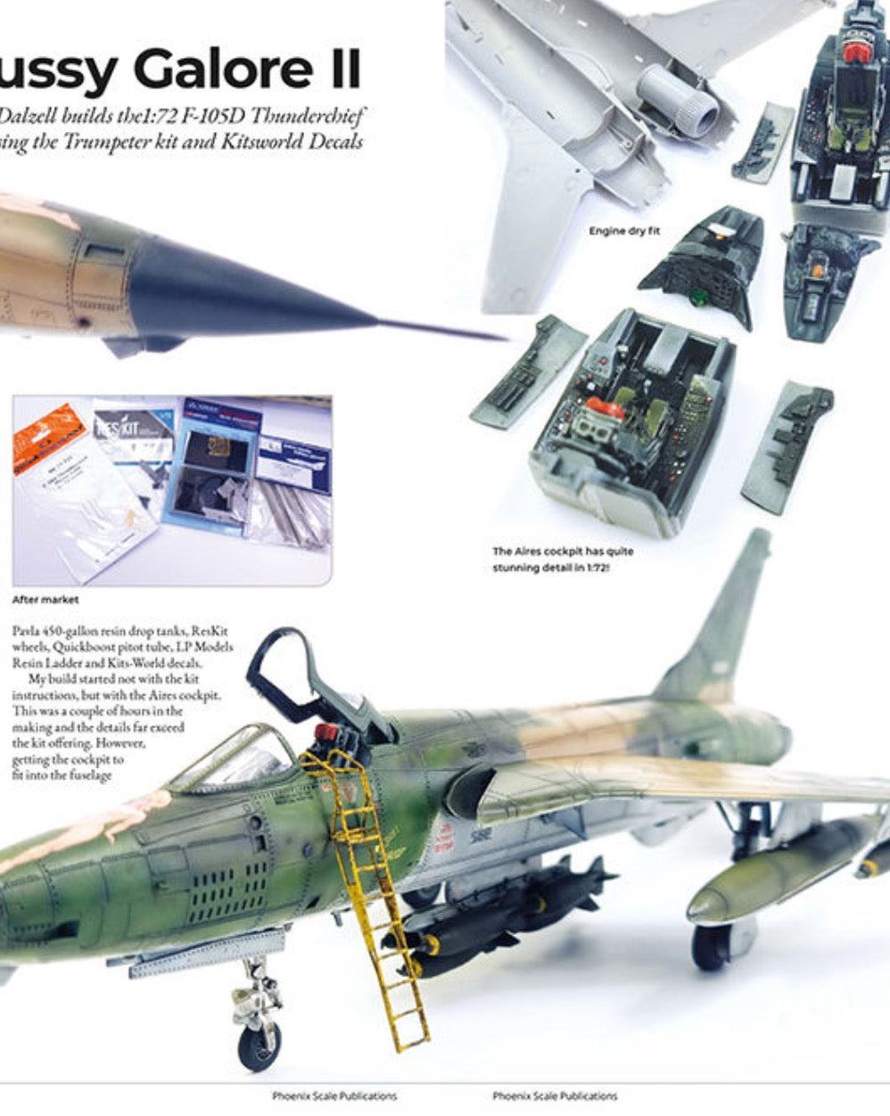 Phoenix Scale R2RRED04 F-105 Thunderchief Andy Evans