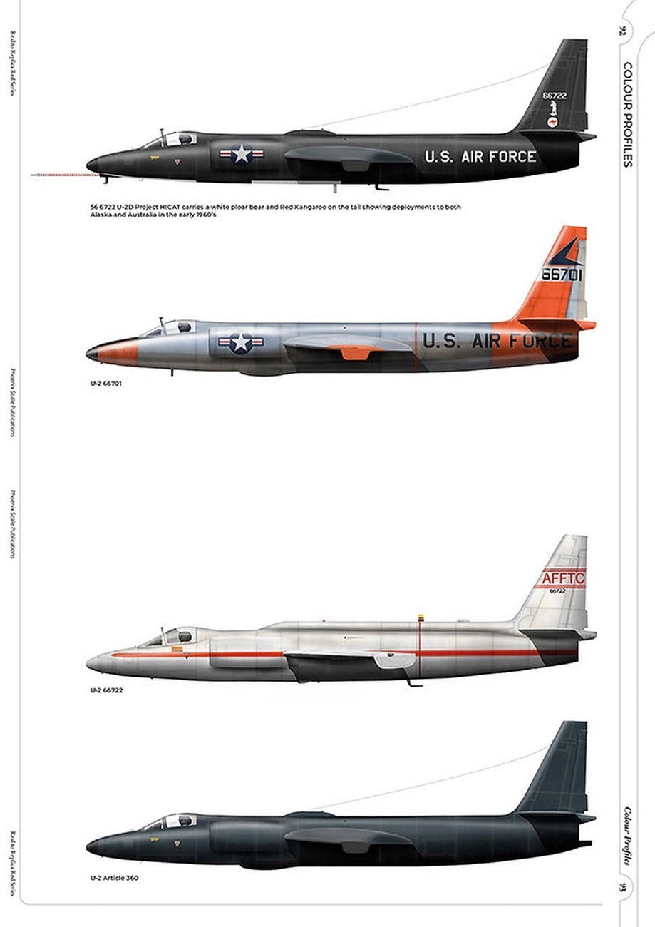 Phoenix Scale Publications R2RRED05 The Lockheed U-2 Dragon Lady by Ryan Doring
